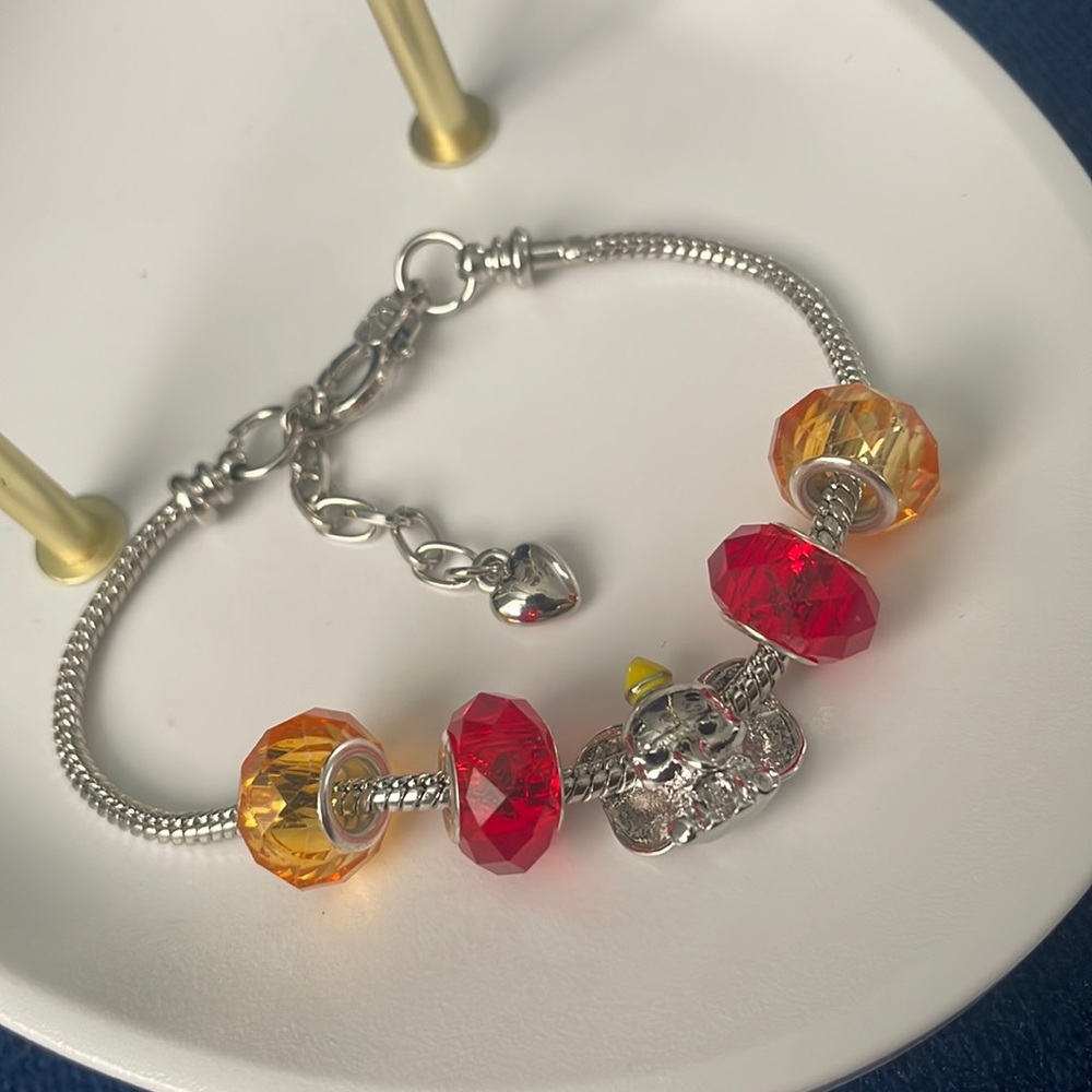 Dumbo Disney charm bracelet